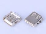 MID MOUNT 3.9mm A Female SMD USB Connector